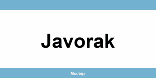 Mona radnje Javorak i kontakt informacije