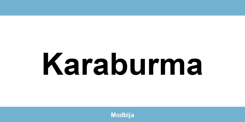 Mona radnje Karaburma i kontakt informacije