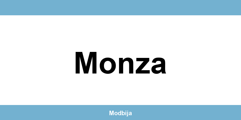 Mona radnje Monza i kontakt informacije