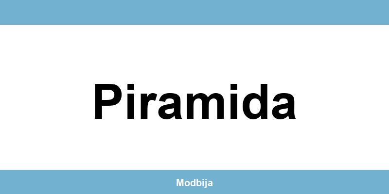 Mona radnje Piramida i kontakt informacije