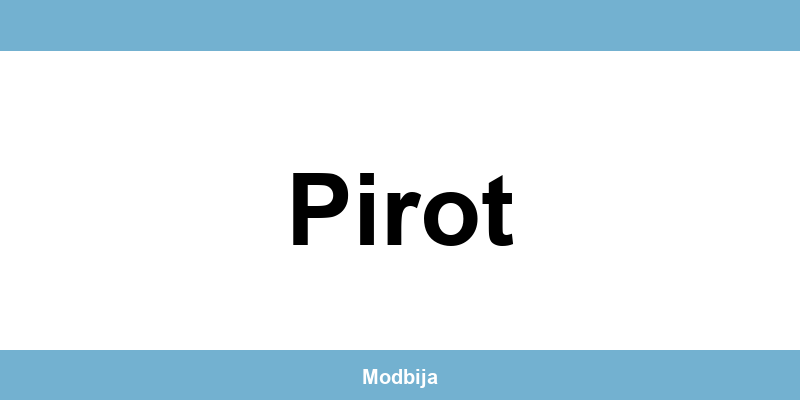 Mona radnje Pirot i kontakt informacije